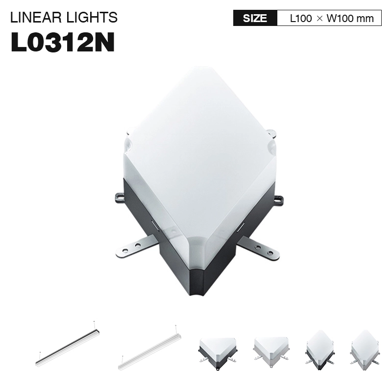 MLL003-A 6W 4000K 130 ° Dub coj chandelier- Teeb pom kev zoo rau cov khw muag khoom loj--01