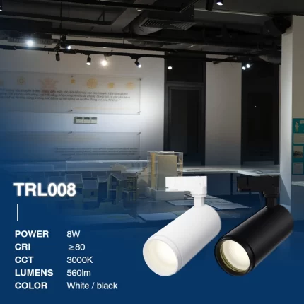 TRL008-8W-3000K-24°-Bianco Faretti a binario-Luce LED 3000K-i più venduti-02