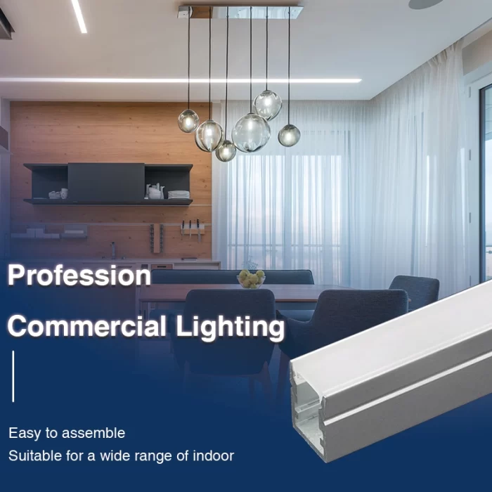 Profilo LED per Spazi Compatti L2000x10x13mm SP14-Illuminazione LED per negozi--02
