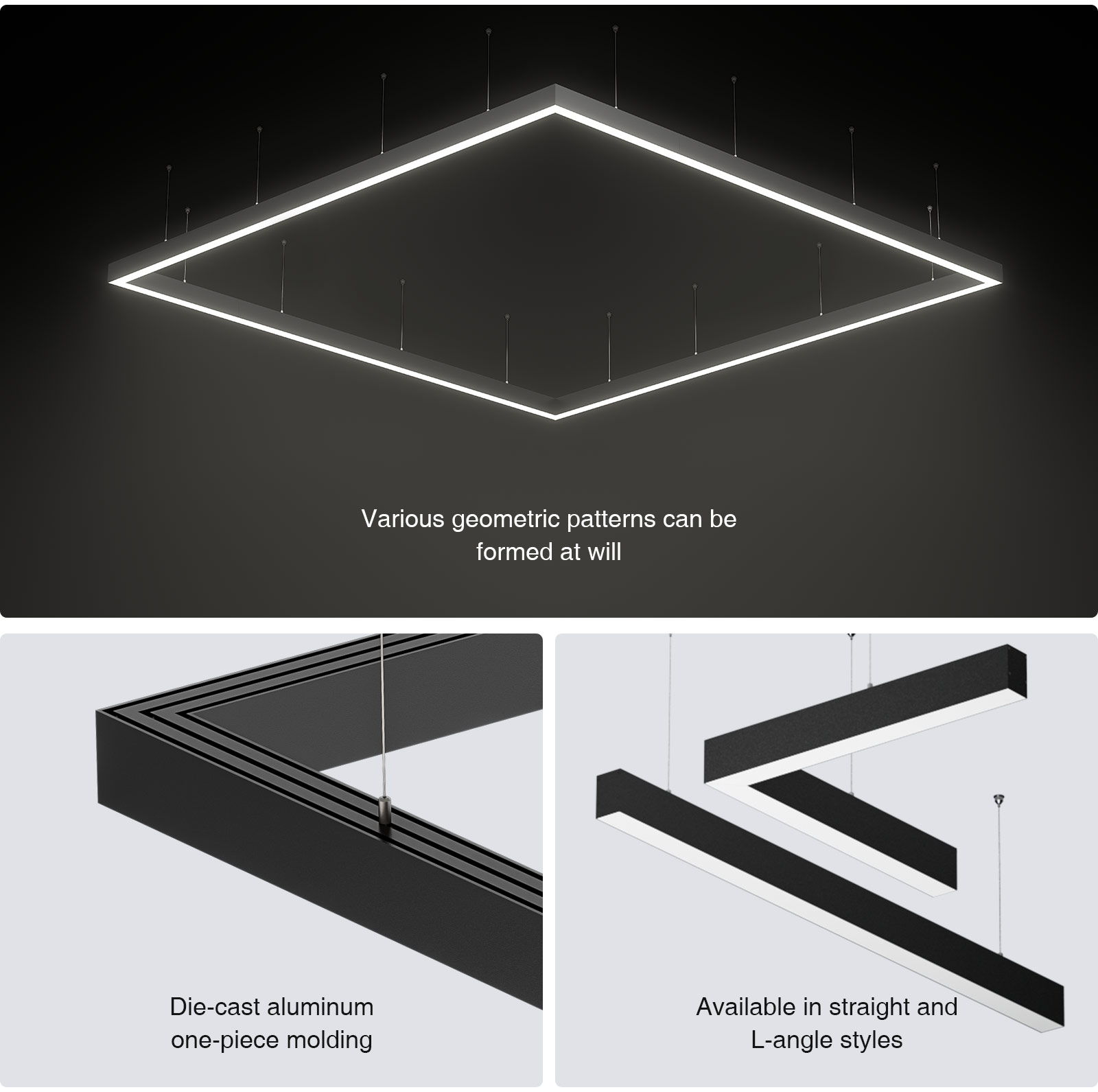 Illuminazione Led Lineare 40W 4000K 5000LM L0211B Garanzia:3anni SLL003-A-KOSOOM-Bianco--04