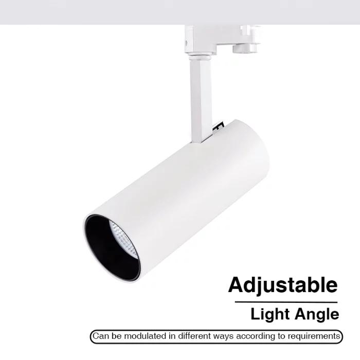 TRL002 30W 3000K 36° Bianco faretti con binario-Illuminazione negozio abbigliamento--04