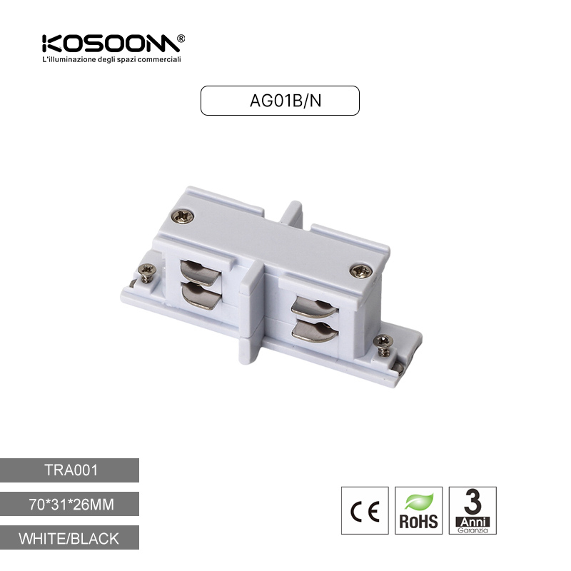 Empalmador lineal miniatura cuadrado de cuatro hilos TRA001-AG01B Kosoom-Pista cuadrada y accesorios--04 25