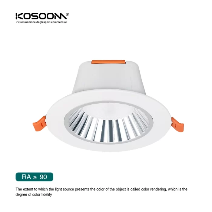 CDL002-E 20W 3000K 36° Bianco faretti a led da incasso-Faretti Da Incasso Led Per Negozio Abbigliamento--04