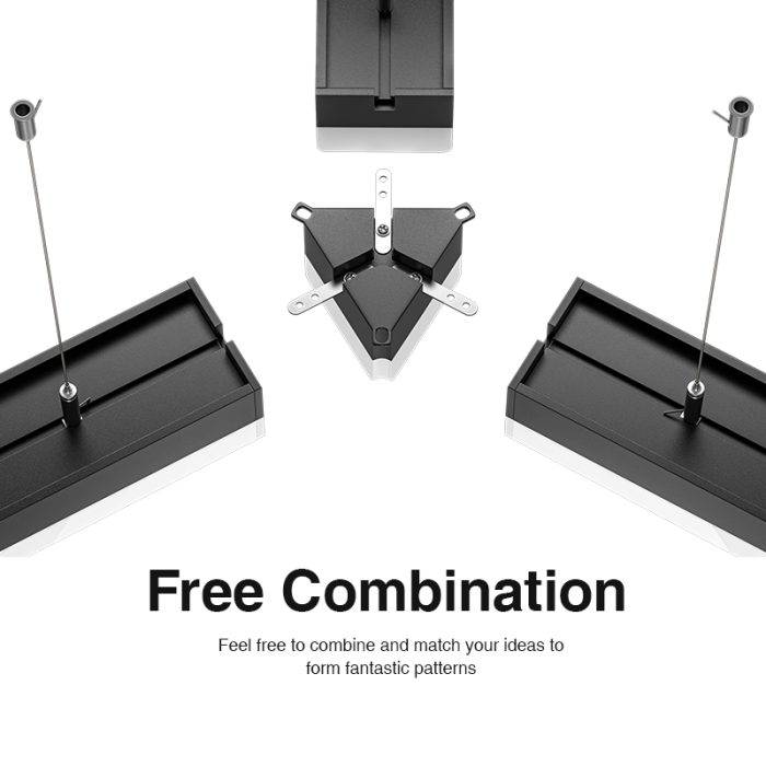 Luci a LED di alta qualità Luci lineari a soffitto a led MLL003-A L0302B Alta luminosità multifunzionale Bianco 40W 4000k 4013LM-Kosoom-Lampada Lineare Led Incasso--04