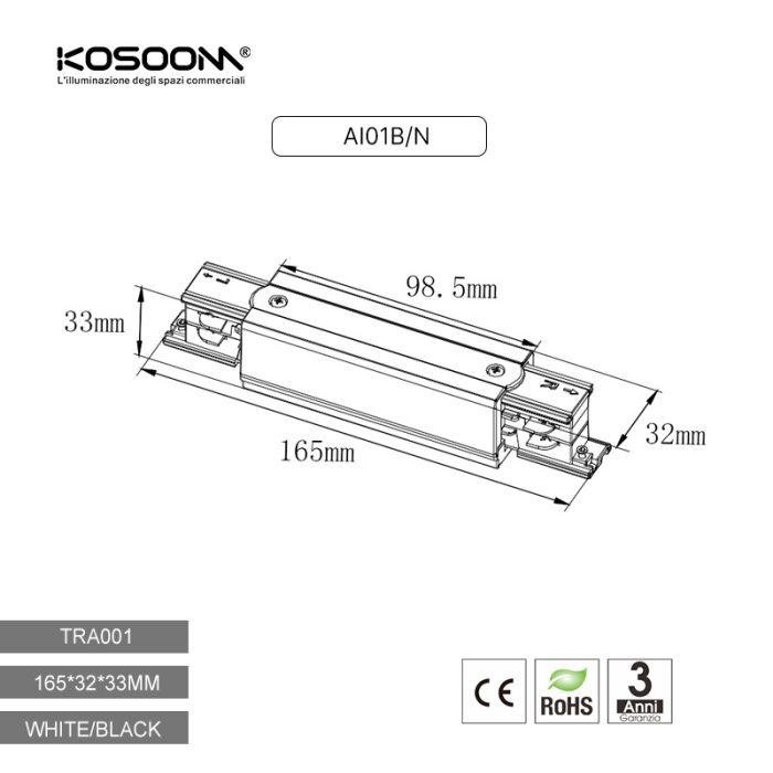 Connettore quadrifilare diretto a quattro fili TRA001-AI01B Kosoom-Accessori--05 10