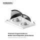 CSL004-A 20W 4000K 24° faretti da incasso led-Faretti Da Incasso Led Per Negozio Abbigliamento--05