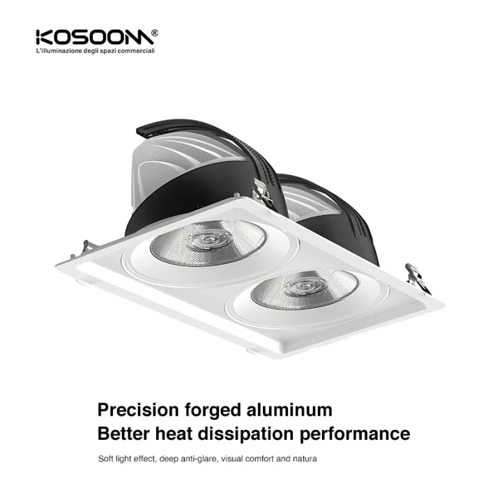 CSL004-A 10W 3000K 24° faretti a led da incasso-Faretti Controsoffitto--05
