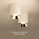 CDL001-S 15W 3000K 60°Bianco faretti da soffitto design-Lampade Cucina--06