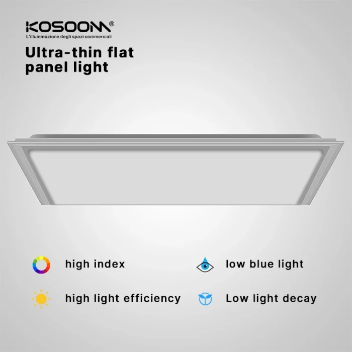 PLE001 40W 3000K 110° Bianco Pannlli led-Illuminazione della sala da pranzo--06