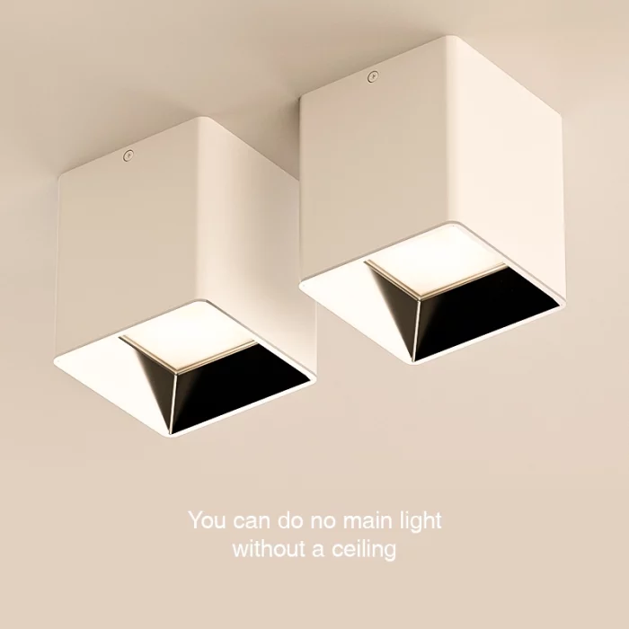 CDL002-S 40W 4000K 60° Bianco faretti soffitto led-Faretti da Soffitto per Ufficio--06