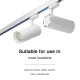 TRL010 30W 3000K 55° Bianco binario faretti-Illuminazione negozio abbigliamento--06