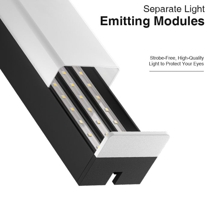 Alta qualità L0312B Modulo diamante Luci a LED lineari MLL003-A Alta luminosità multifunzionale Bianco 6W 4000k 630LM-Kosoom-Lampada Lineare Led Incasso--06