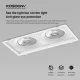 CSL004-A 10W 3000K 24° faretti a led da incasso-Faretti Incasso Cartongesso--06