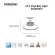 MLL011-C 200W 4000K 90° Nero UFO-UFO LED-MLL001-C-07