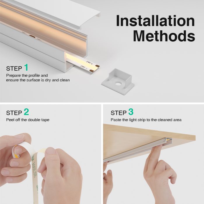 S0204 STL002 Direttamente Da Fabbrica LED Strip 3000K 1130LM/M Garanzia:3anni Kosoom-Lampade Smart--07