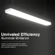 MLL003-A 50W 4000K 120° Nero lampadario sospensione-Lampada Lineare Led Incasso--10