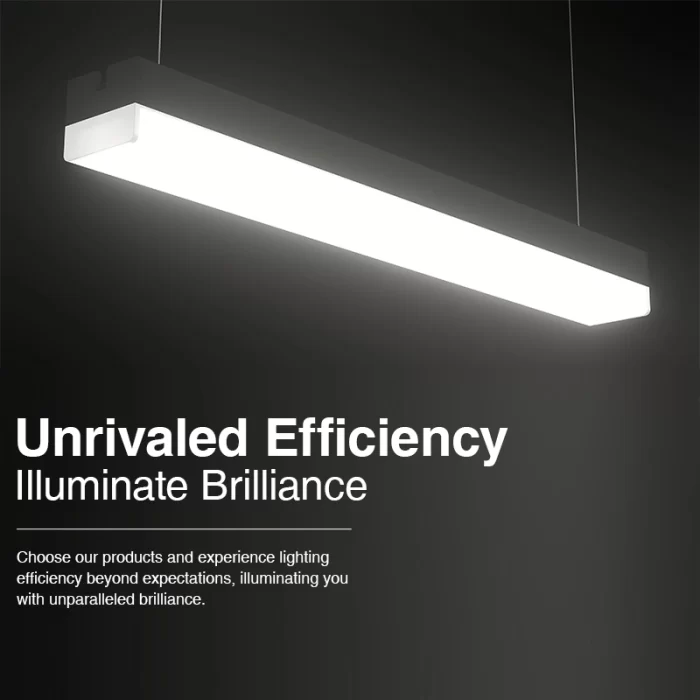 MLL003-A 40W 3000K 120° Bianco lampadario a sospensione-Luce LED 3000K--10