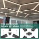 Luci a LED di alta qualità Luci lineari a soffitto a LED MLL003-A L0308B Alta luminosità multifunzionale Bianco 50W 4000k 4960LM-Kosoom-Lampada Led Sospensione Lineare--10