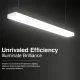 MLL003-A 6W 3000K 130° Nero lampadario led-Illuminazione per supermercati--10