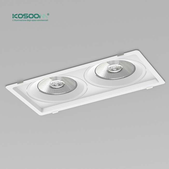 Downlight LED C0416 Acquista all'ingrosso 30W*2 4000K 5000LM CSL004-A Kosoom