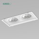 Downlight LED C0416 Acquista all'ingrosso 30W*2 4000K 5000LM CSL004-A Kosoom