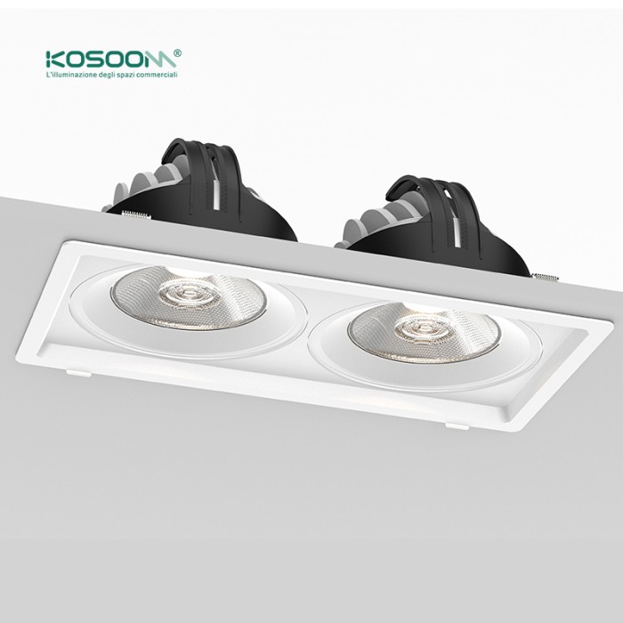 Downlight LED C0416 Acquista all'ingrosso 30W*2 4000K 5000LM CSL004-A Kosoom