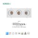 Fabbrica direttamente C0418 LED Downlights 30W*3 4000K 7500LM CSL004-A Kosoom-Faretti da Incasso