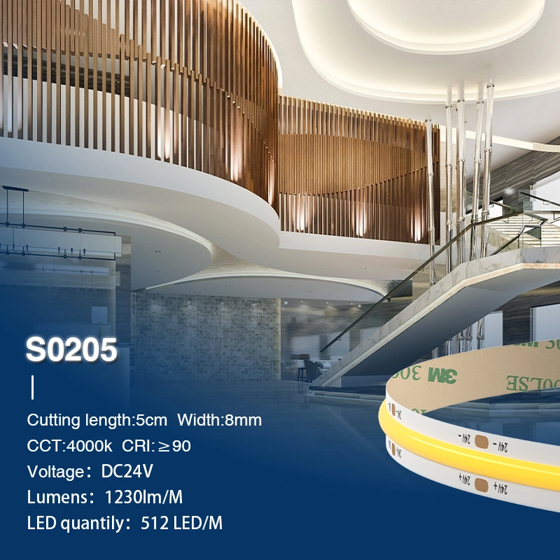 STL002 11W 4000K 180° COB LED Strip Light - ໂຄມໄຟອັດສະລິຍະ - STL002-1S0205