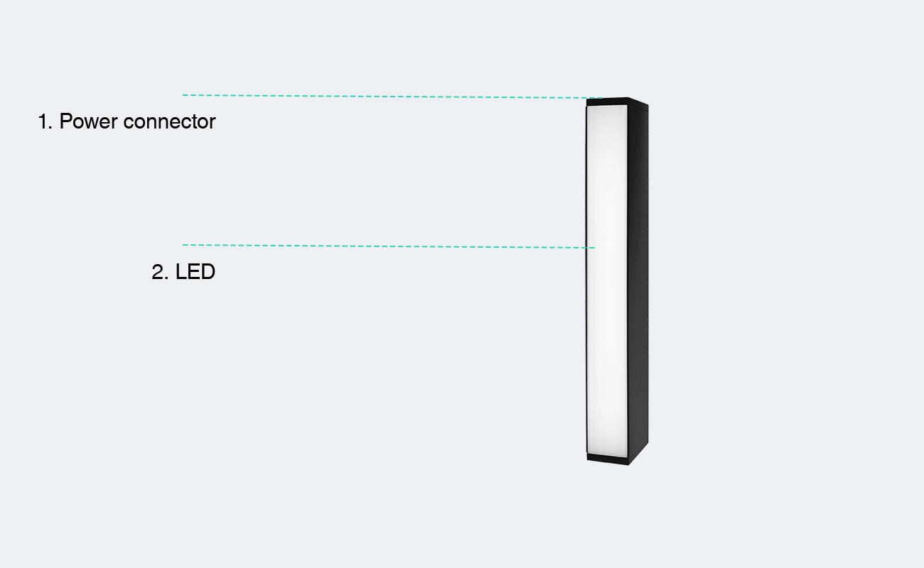 SLL001-B 12W 3000K 110° Nero Modulaer-illuminazione Ufficio--2