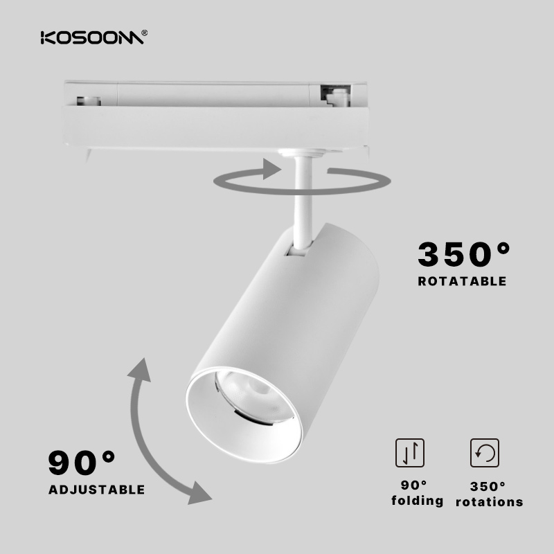 Lente Bridgelux V13C Iluminación sobre Carril NCH09040-3 40W NCH-3 Kosoom-Iluminación inteligente--21982 1706352969