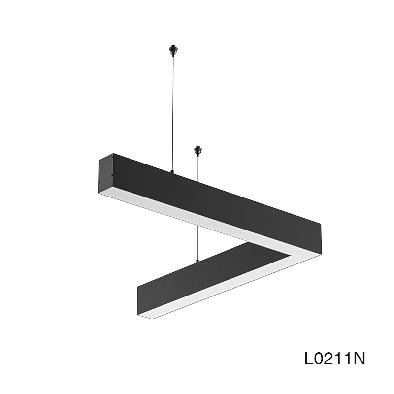 SLL003-A 40W 4000K 110° 흰색 선형 조명 차고 조명--L0211N