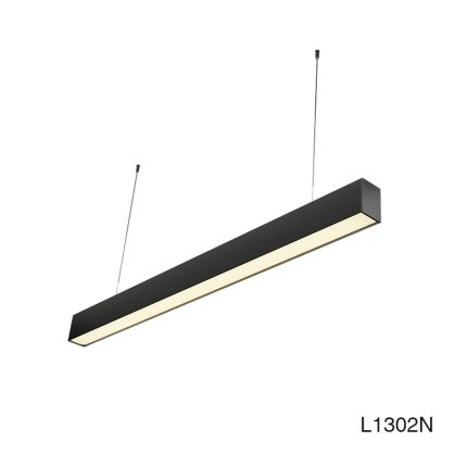 Laadukas LED-lineaarinen lamppu Osta tukkumyynti 20W 4000K Takuu: 3 vuotta 2120LM 110˚ Kulma CRI≥80 - L1302N-SLL002-A-Kosoom-Musta--L1302N