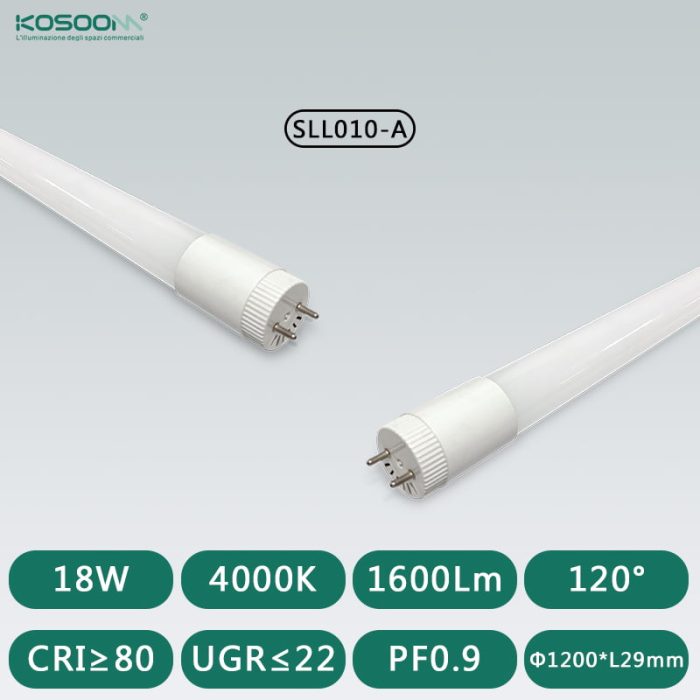 SLL010-A 22W 4000K 120° Bianco Tubo led-Illuminazione LED per negozi--L1502