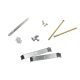 Kit di accessori per installazione a soffitto da 100 mm di alta qualità per luci lineari a soffitto a LED MLL003-A LA0305-Kosoom-Accessori--LA0305