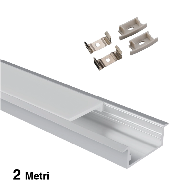 LED profils L2000x30.3x9.8mm SP13-Trenažieru zāles apgaismojums--SP13