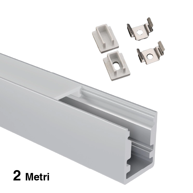 LED-Profil für kompakte Räume L2000x10x13mm SP14-Wohnzimmerlampen--SP14