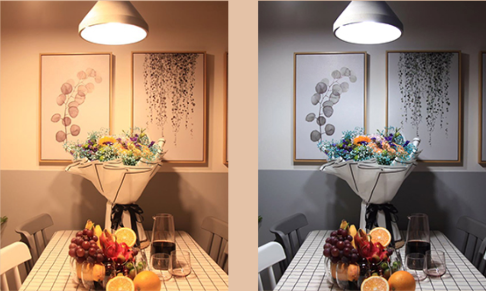 Luce calda vs luce fredda-Su di illuminazione