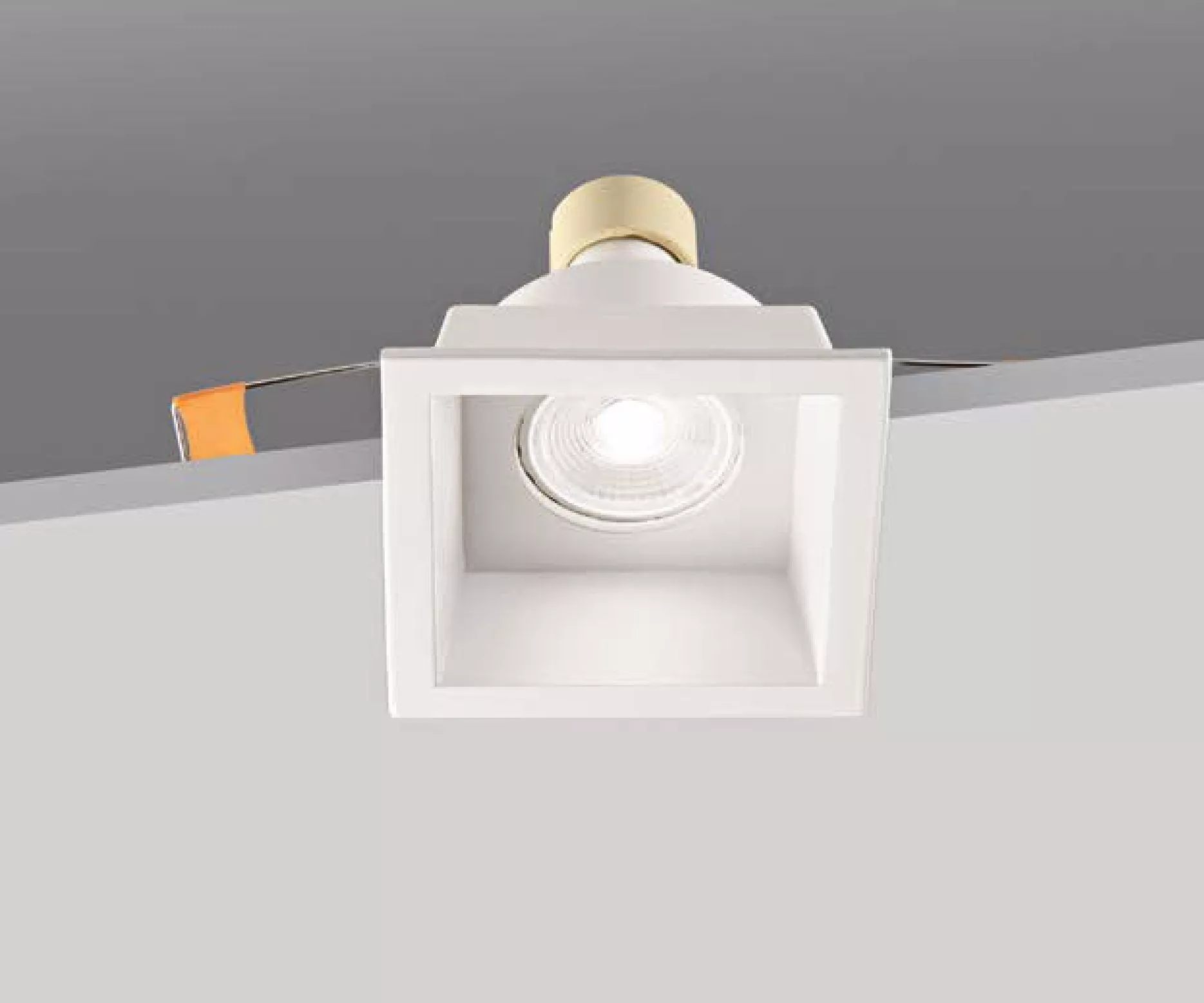 Faretto da incasso LED Ufo tondo bianco, foro incasso 14,5 cm luce bianco  naturale