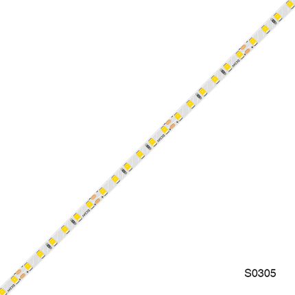 4000K Striscia LED 5m 8W/m 984lm/M DC24V IP20 S0305-Strisce LED per Scale Interne--S0305
