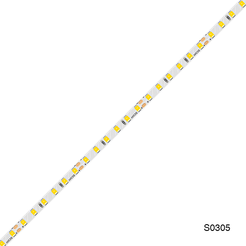 4000K Striscia LED 5m 8W/m 984lm/M DC24V IP20 S0305-Strisce LED per Scale Interne--S0305