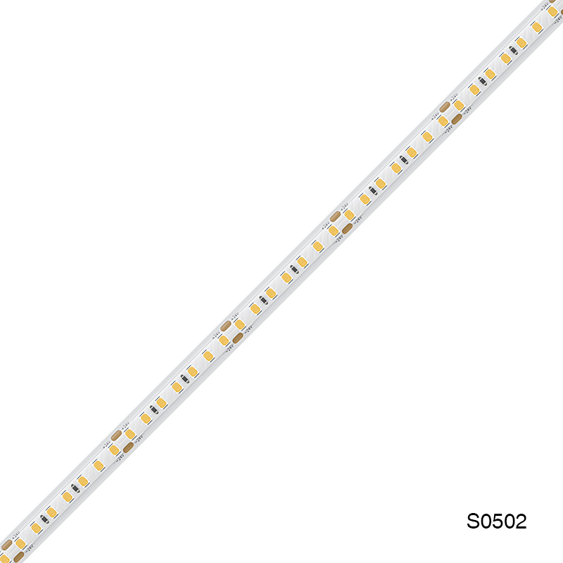 Striscia LED impermeabile IP65 3000K 12W/m 1580lm/M S0502-Strisce LED per Scale Interne--S0502