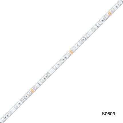 Striscia LED RGB impermeabilizzazione IP65 24V 13W/m 513lm/M S0603-Strisce LED per Scale Interne--S0603
