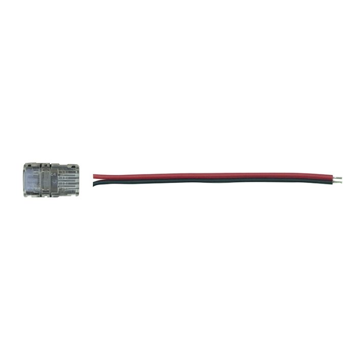 S0710 Connettore invisibile per collegare strisce led 10mm + cavo da 10CM /2Pin/Adatto per 240 LEDS-Accessori--S0710