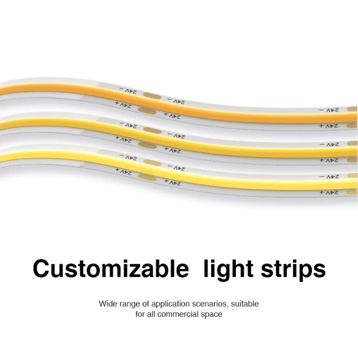 STL002 11W 3000K 140° Striscia di luce COB LED-Striscia LED Adesive--STL002 6