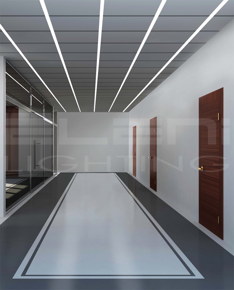 Striscia Led in controsoffitto in cartongesso