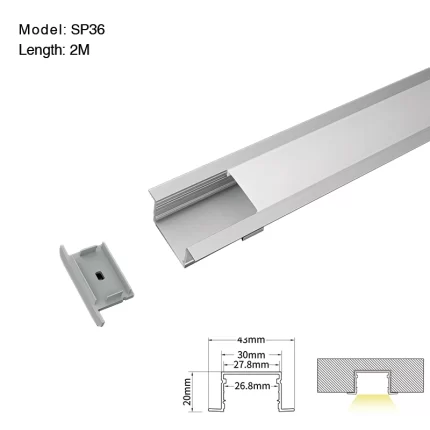Profili LED L2000x43x20mm SP36-Profilo LED Parete--01