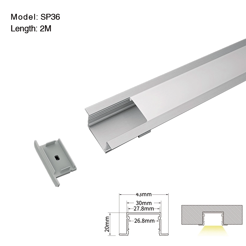 LED Profile L2000x43x20mm SP36-LED Wall Profile--01