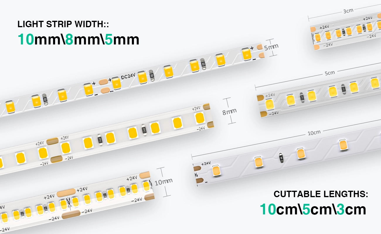 Strisce LED Camera da Letto 3000K 20W/m 238LEDs/m-Striscia LED Adesive-STL005-04