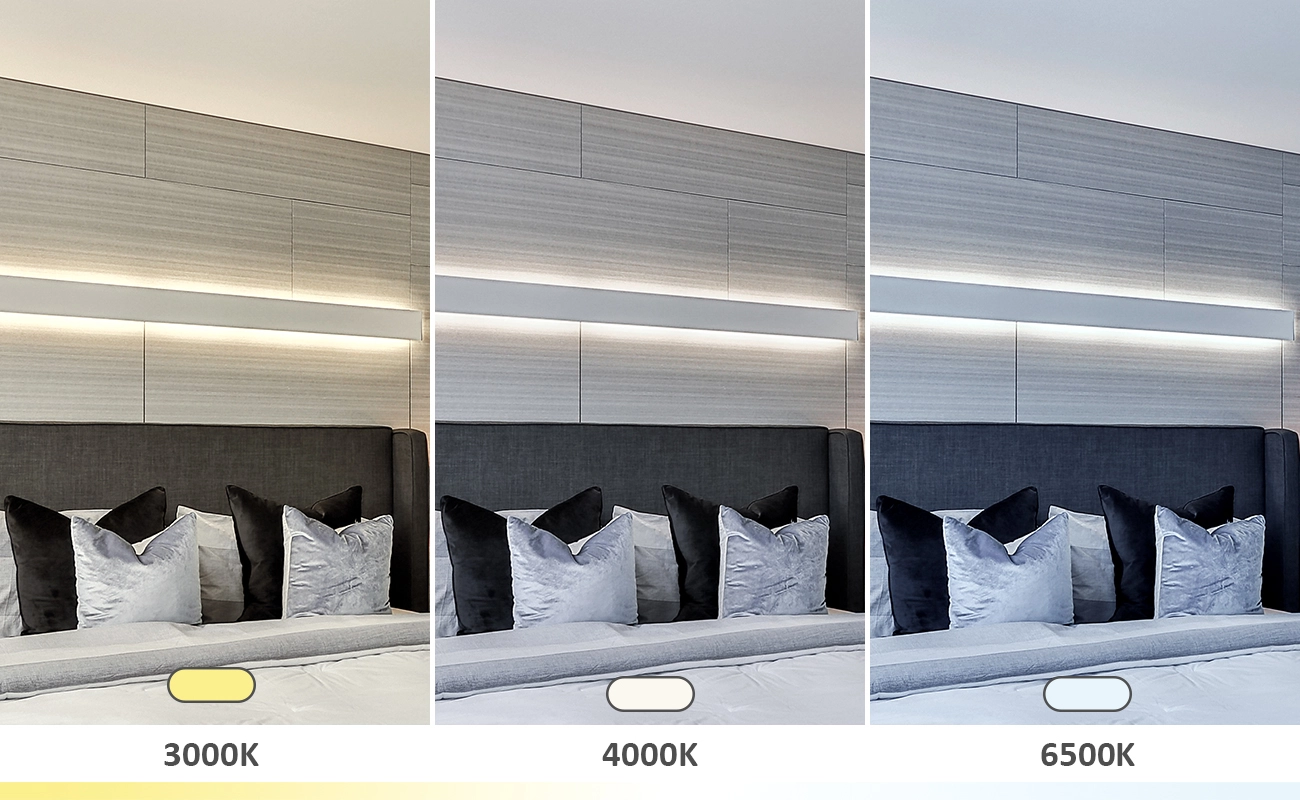 Strisce LED Camera da Letto 3000K 20W/m 238LEDs/m-Striscia LED Da Incasso-STL005-07