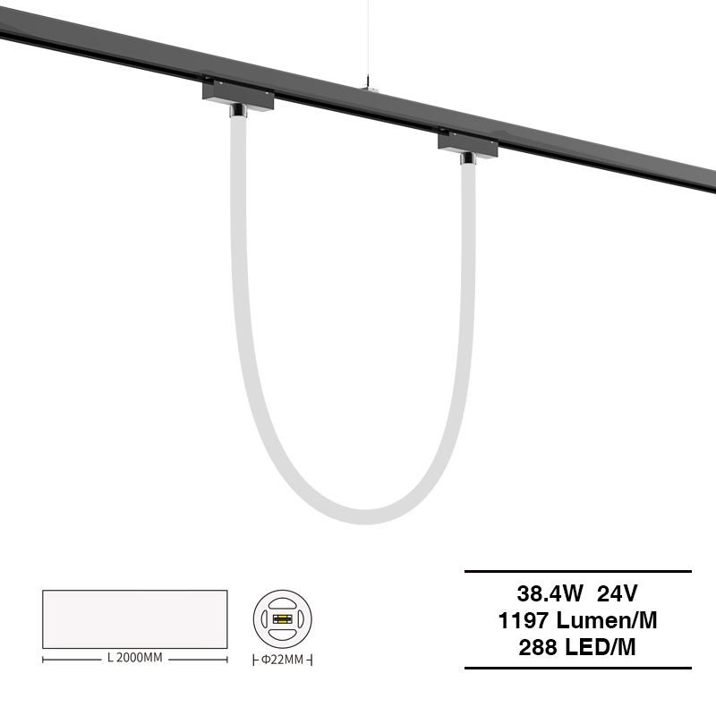 Bandes LED flexibles au néon SMD 2835 3000K Ra90 IP65 288LEDs/M 38.4W-bande LED SMD 2835-S0903